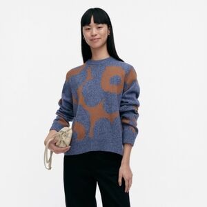 NWT Marimekko Aato Unikko Knitted Pullover